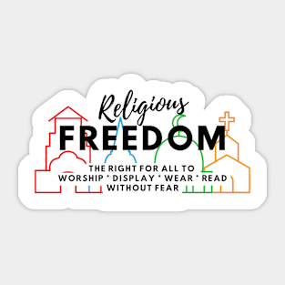 Religious Freedom Sticker